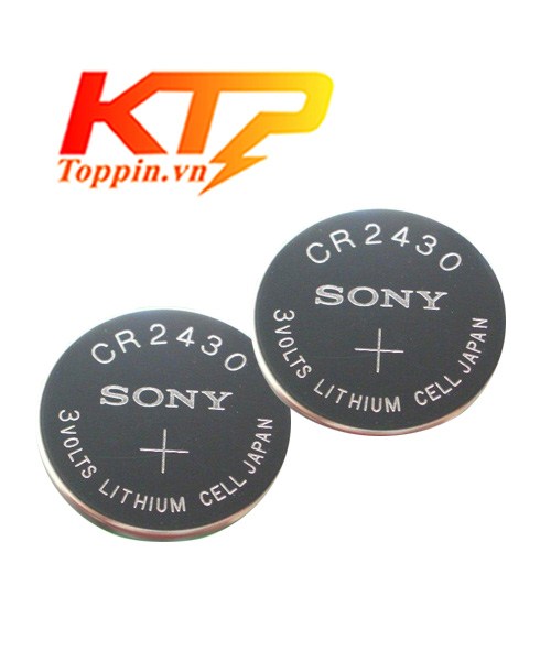 pin Sony CR2430 lithium 3V chính hãng