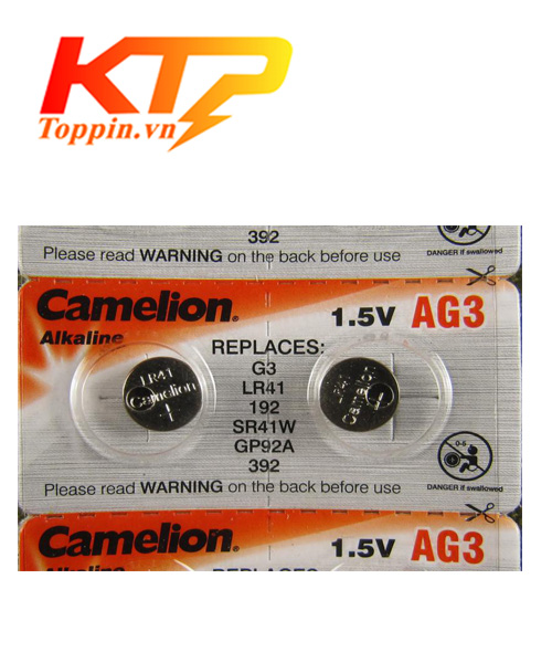 Pin Ag3 LR41 Camelion