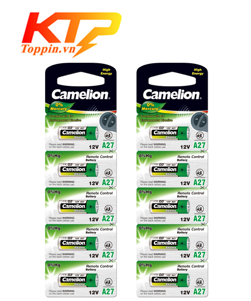 pin A27 camelion 12v
