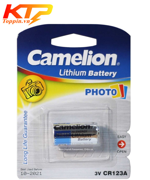 Pin Camelion CR123 - Pin Lithium 3v