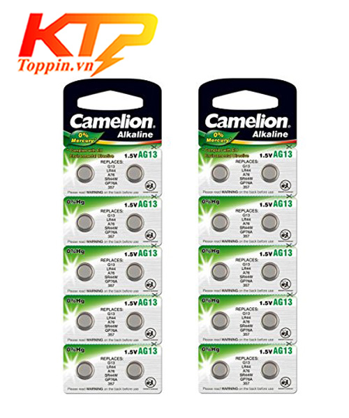 Pin AG 13, Pin LR44 Camelion