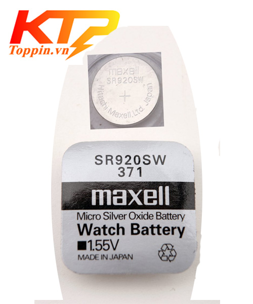 Pin Maxell SR920 - Pin đồng hồ