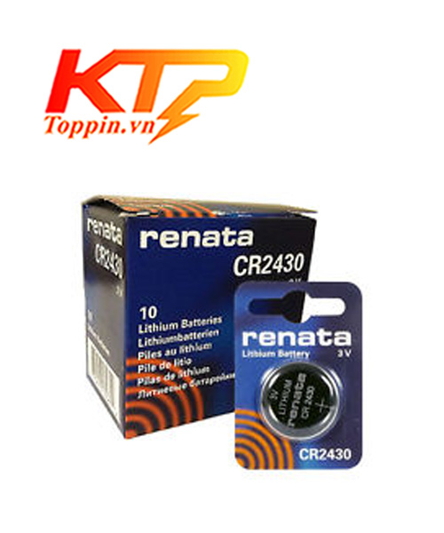 pin CR2430 Renata Thụy Sỹ