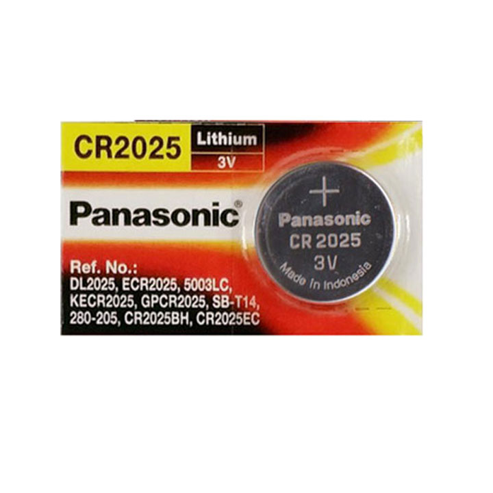 Pin Panasonic CR 2025, pin Panasonic Lithium 3V chính hãng