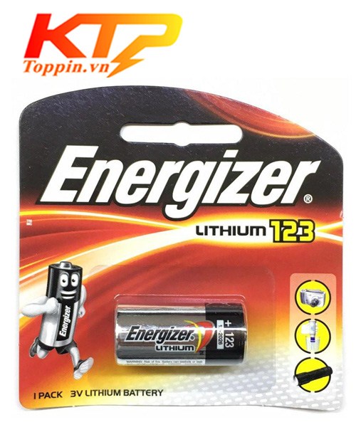 Pin CR123 Energizer - Pin Lithium 3v
