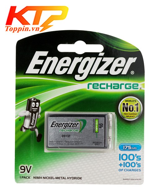 pin sạc 9v Energizer