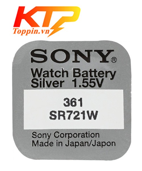 pin Sony SR721SW - pin đồng hồ
