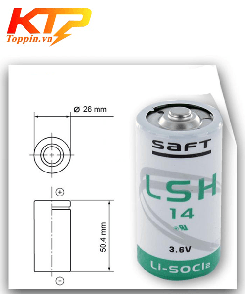 Pin Saft LSH14 3.6V